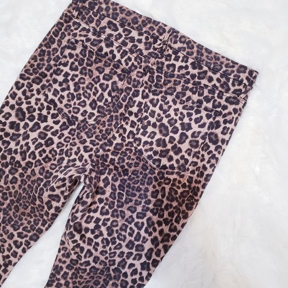 Good Waist Ankle Skinny Jeans Cheetah sz 16 - Picture 7 of 7